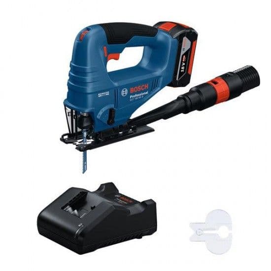 Bosch Professional Serra Tico-tico Vertical sem Fios GST 18V-95 B com 1 Bateria 4.0Ah