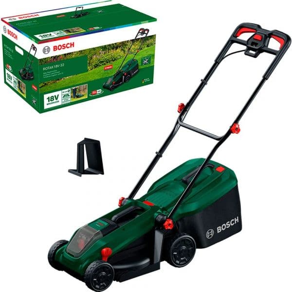 Bosch Corta Relva Elétrico a Bateria Rotak 18V-32 Solo