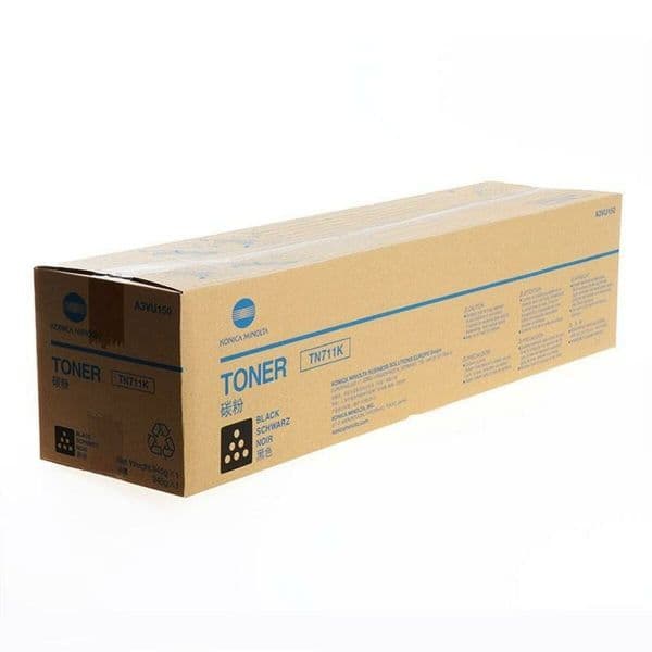 KONICA-MINOLTA Toner TN711K: BizHub 654e Preto 4053768173307