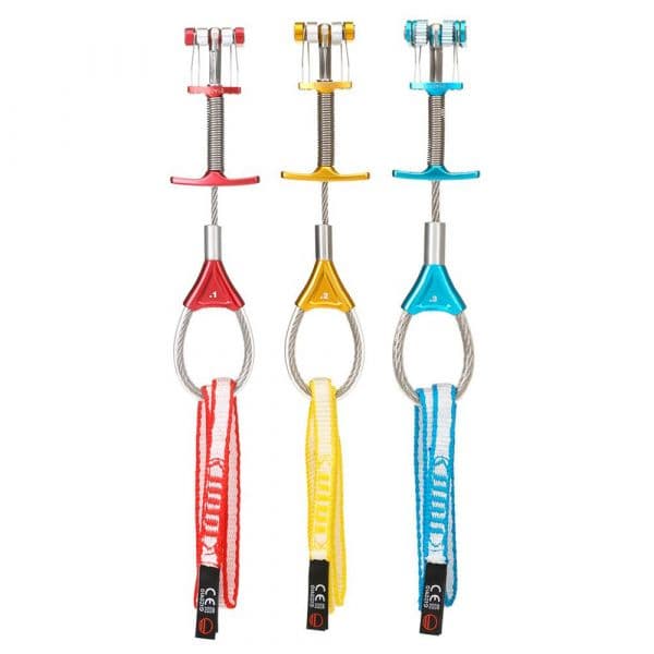 Wildcountry Zero Friend 3 Units 0.1/0.2/0.3 Red / Yellow / Blue - 40-0000003001-0999-SET