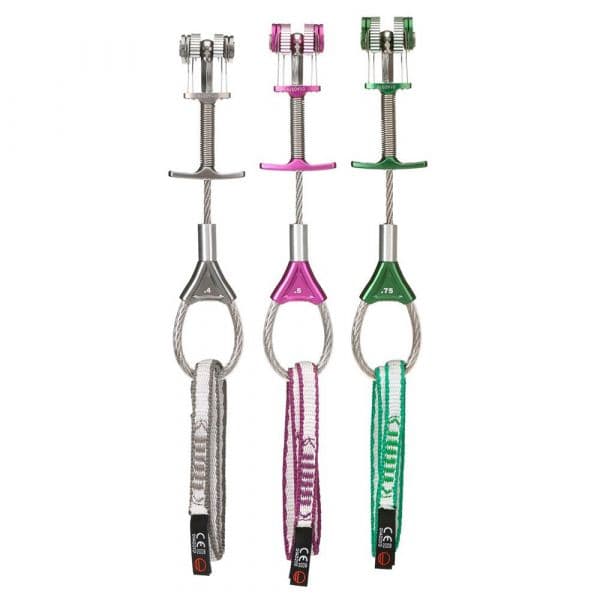 Wildcountry Zero Friend 3 Units 0.4/0.5/0.75 Silver / Purple / Green - 40-0000003002-0999-SET