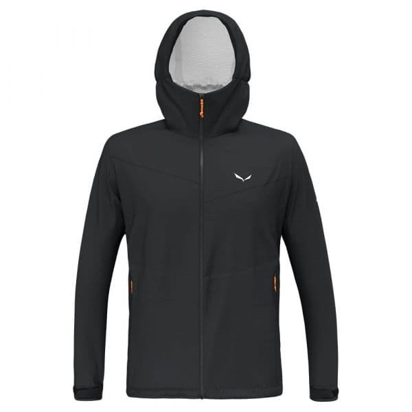 Salewa Puez Aqua 4 Powertex 2.5l Jacket Preto L Homem