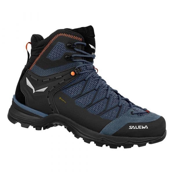 Salewa Mtn Trainer Lite Mid Goretex Hiking Boots Azul 40 Homem