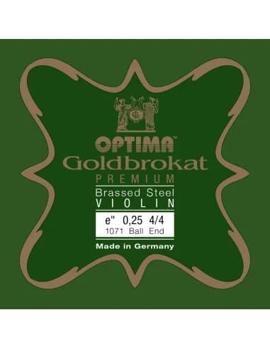 Violin strings Goldbrokat Premium brass-coated