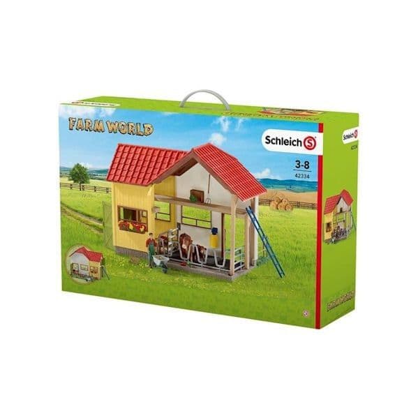 Schleich Farm World Celeiro com Animais