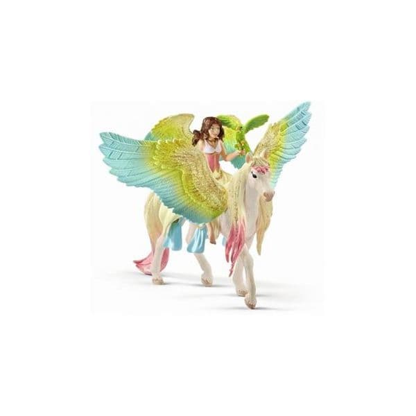 Schleich Bayala Surah with Glitter Pegasus - 70566