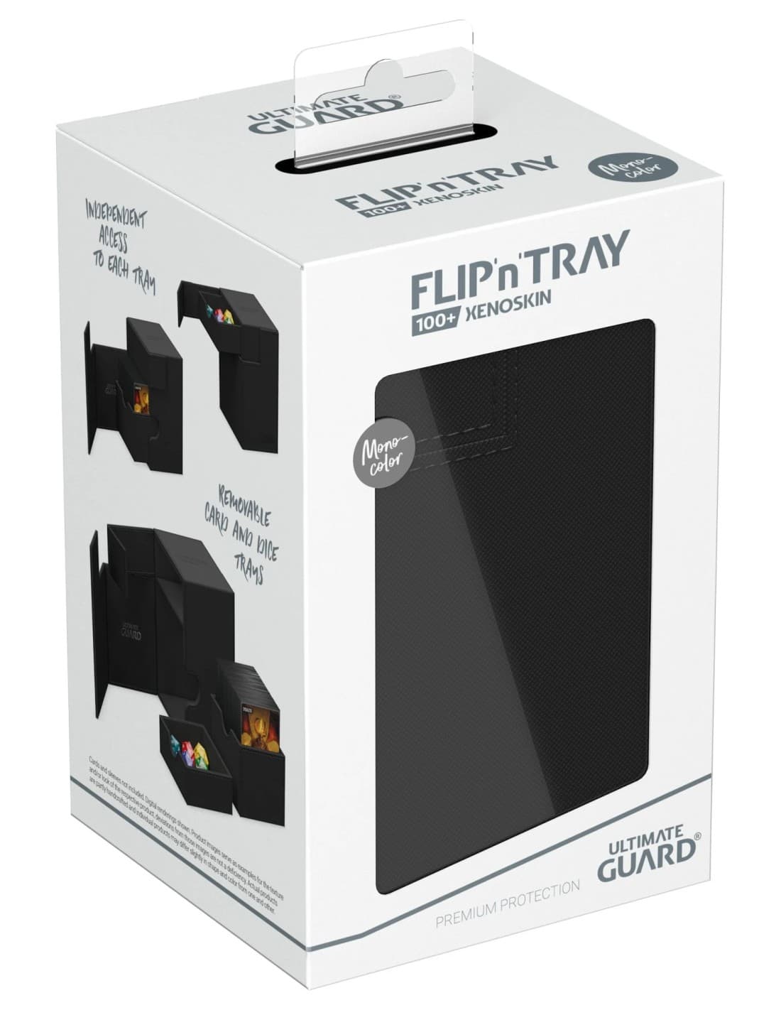 U. Guard Flip n Tray 100+ Xenoskin Monocolor Black