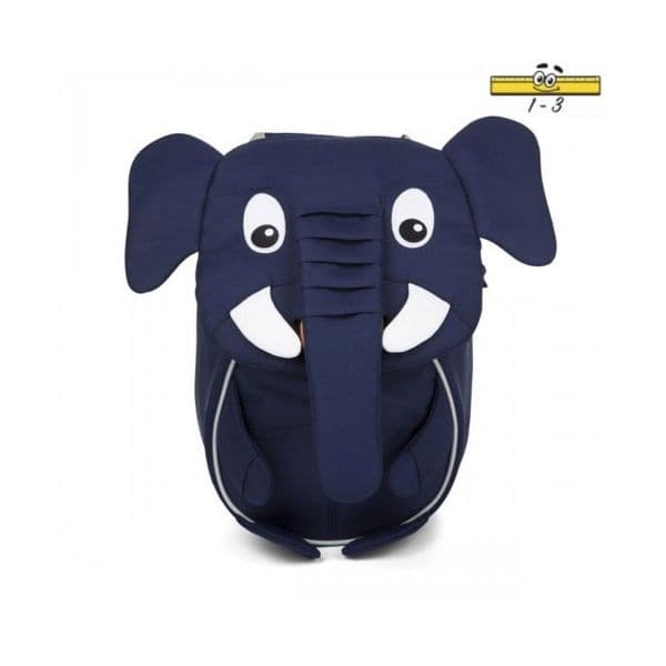 Affenzahn Mochila 1-3 Anos Emil Elephant Azul - AFZ-FAS-002-005