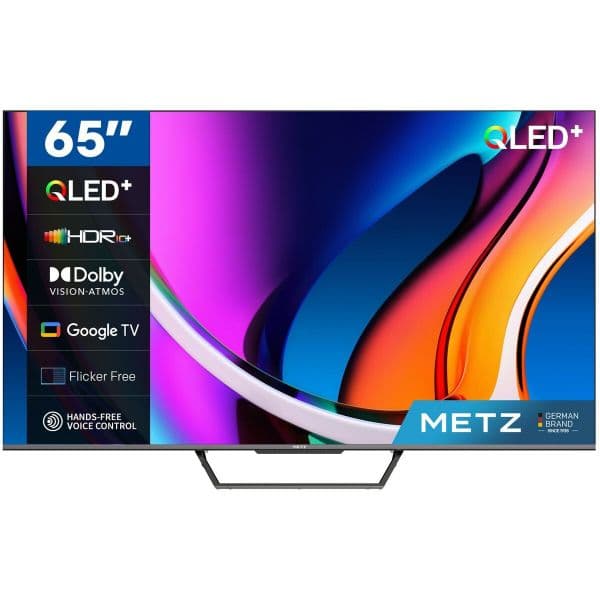 TV Metz 65" 65MQD7500Z QLED Smart TV (Google TV) 4K HDR