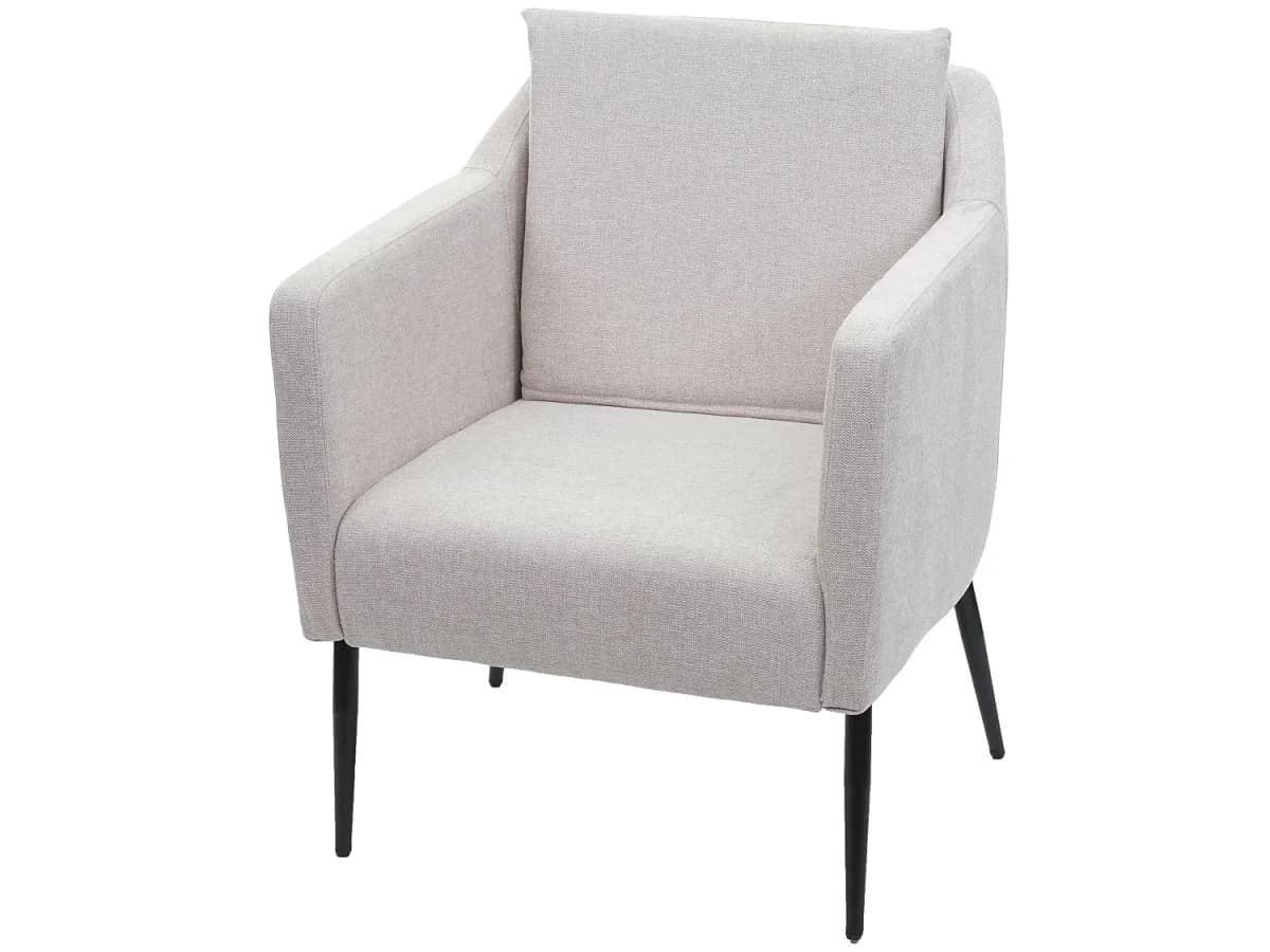 Reclinador MCW-H93a, tecido/têxtil cinzento escuro