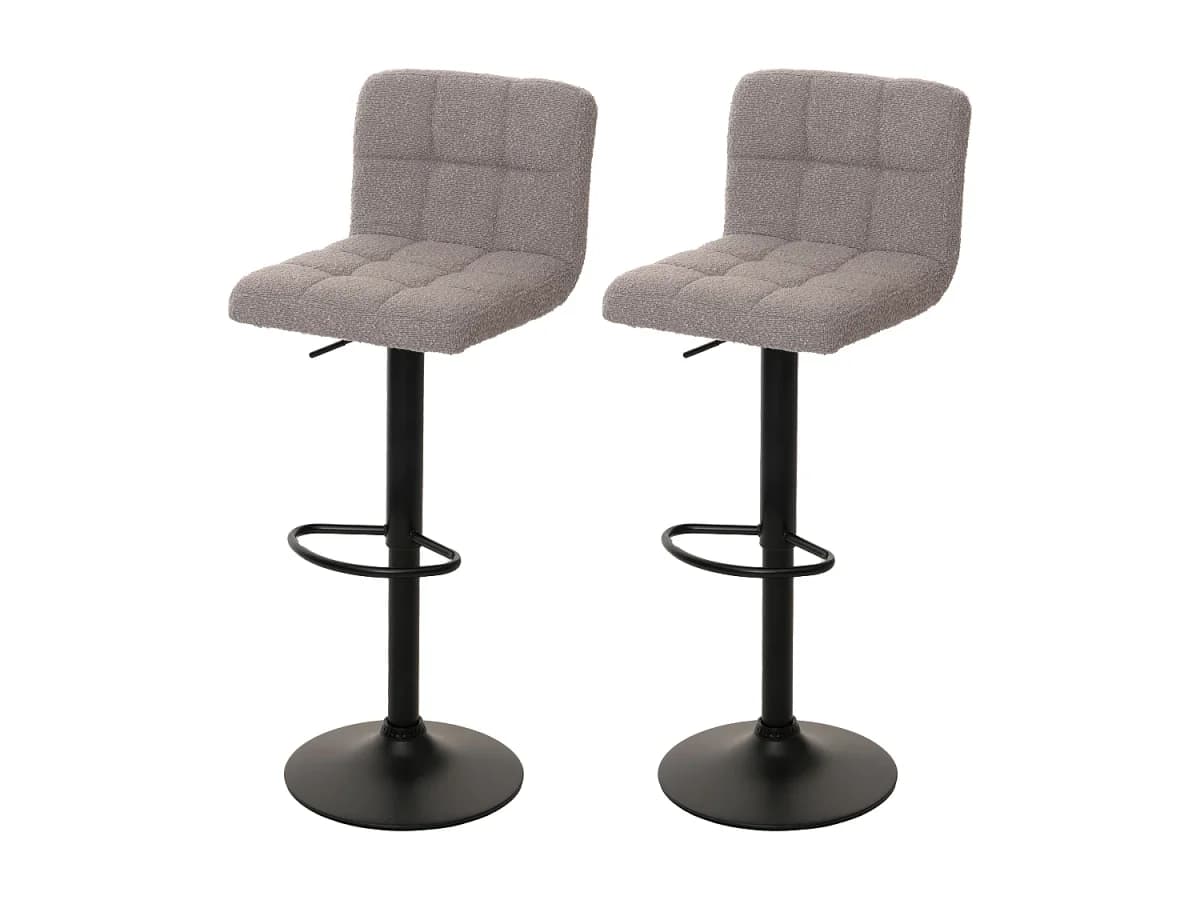 Banco de bar MCW-G87 (conjunto de 2), creme-bege