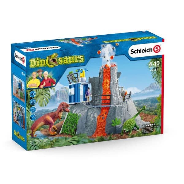 Schleich Dinosaurs Grande Expedição ao Vulcão
