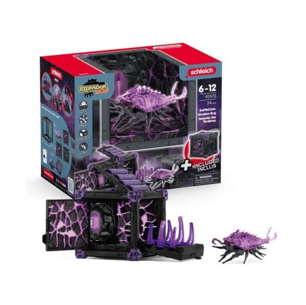 Schleich Eldrador Criaturas BattleCave Shadowlizard - 42675