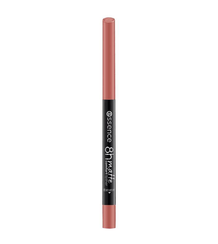 Essence 8h Matte Comfort Lápis Mate para Lábios com Apontador Tom 04 Rosy Nude 0,3g