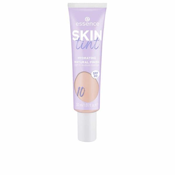 Protetor Solar Essence SKIN tint Maquilhagem Hidratante Leve com Cor Tom 10 SPF30 30ml