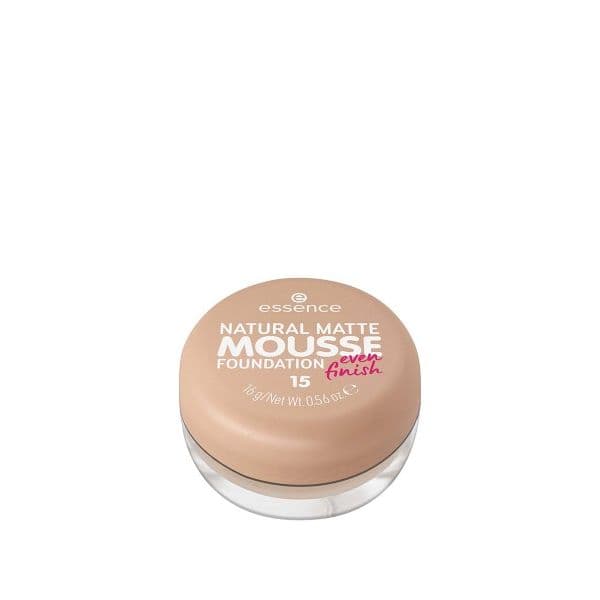 Essence Natural Matte Mousse Base Espumosa Tom 15 16g