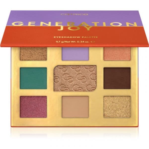 Catrice Generation Joy Paleta de Sombra para os Olhos Tom C01 Show It Off 9,7 g