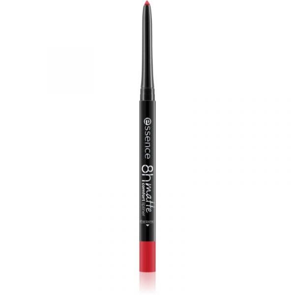 Essence 8h Matte Comfort Lápis Mate para Lábios com Apontador Tom 13 Never Too Much 0,3 g
