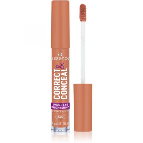 Essence Correct & Conceal Corretor Iluminador Contra Olheiras Tom 30 Tan 3 ml