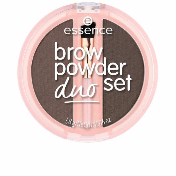 Essence Brow Powder Duo Kit Pó para Sobrancelhas Tom 03 Dark 1.8 g