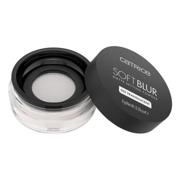 Catrice Soft Blur Pó de Fixação Matificante 001 Translucent 8g