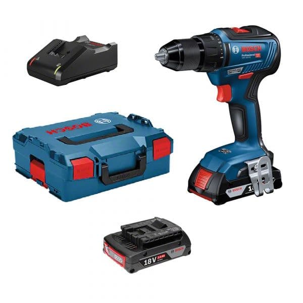 Bosch Aparafusadsora Gsr 18V-55 2x2.0Ah L-boxx - 0.601.9H5.201