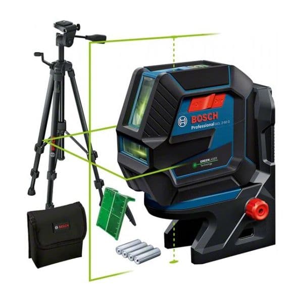 Bosch Laser Combinado GCL 2-50 G Professional com Tripé Linhas Laser Verde