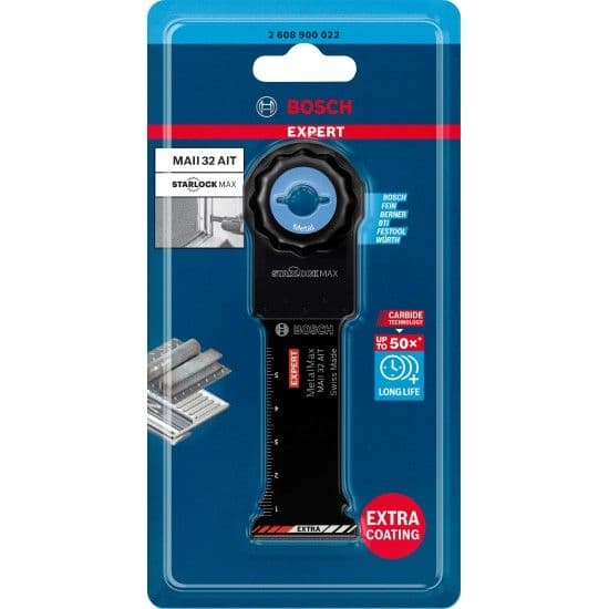 Lâmina EXPERT MetalMax MAII 32 AIT de 70 x 32 mm refª 2608900022 BOSCH
