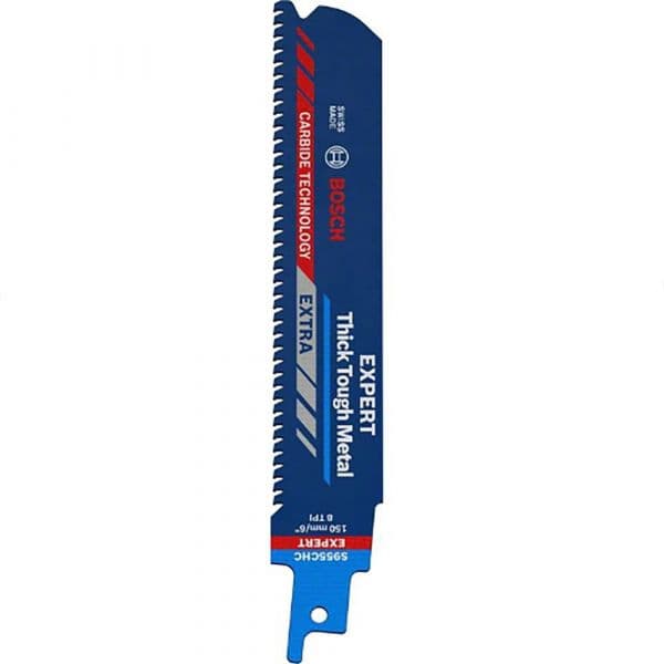 Bosch Conjunto Professional Expert S955chc Lâmina Grossa de Metal Duro Corte de Serra 10 Unidades Transparente