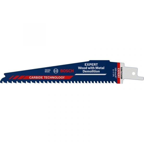 Bosch Lamina Serra Sabre S 967 Xhm Expert Wood With Metal Demoliti - 10082460