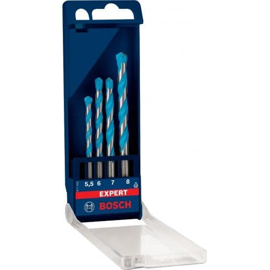 Kit Brocas CYL-9 EXPERT MultiConstruction, 5,5/6/7/8 mm, 4 unidades refª 2608900650 BOSCH
