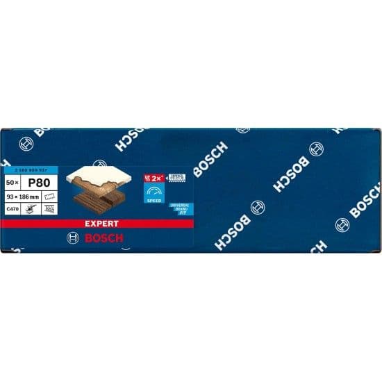 Bosch Lixa Expert C470 com 8 Furos para Lixadeiras Orbitais 93X186 - 10082905