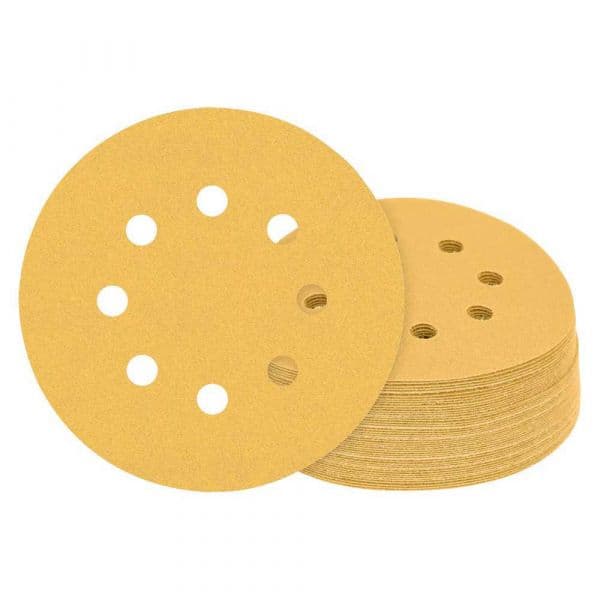 Bosch Professional Expert C470 125 Mm 8p G220 125 Mm Eccentric Griptape 50 Units Dourado