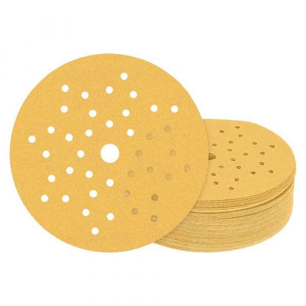 Bosch Professional Expert C470 150 Mm Multi G120 Eccentric Griptape 50 Units Dourado