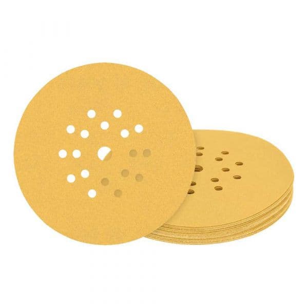 Bosch Professional Expert C470 S1261 225 Mm 19p G60 Eccentric Griptape 25 Units Dourado