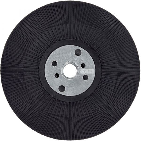 Bosch Professional Hard M14 125 Mm Grinder Rubber Plate Prateado