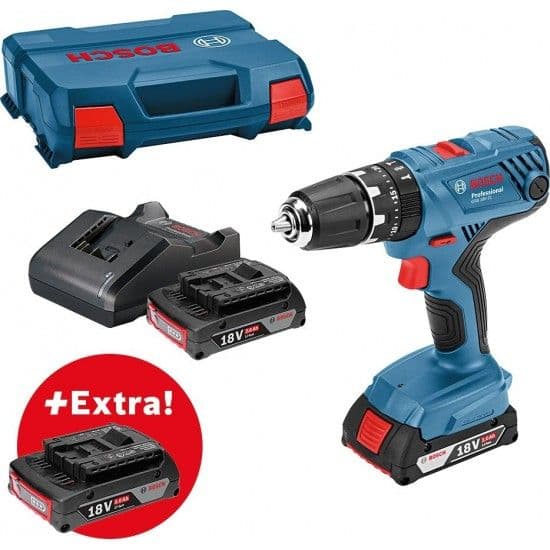 Aparafusadora com percussão sem fio GSB 18V-21 Professional refª 0615990L6Y BOSCH
