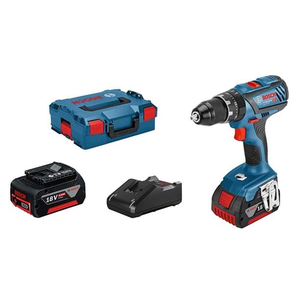 Bosch Berbequim com Percussão 18V 4.0Ah GSB 18V-28 Professional - BS06019H400C