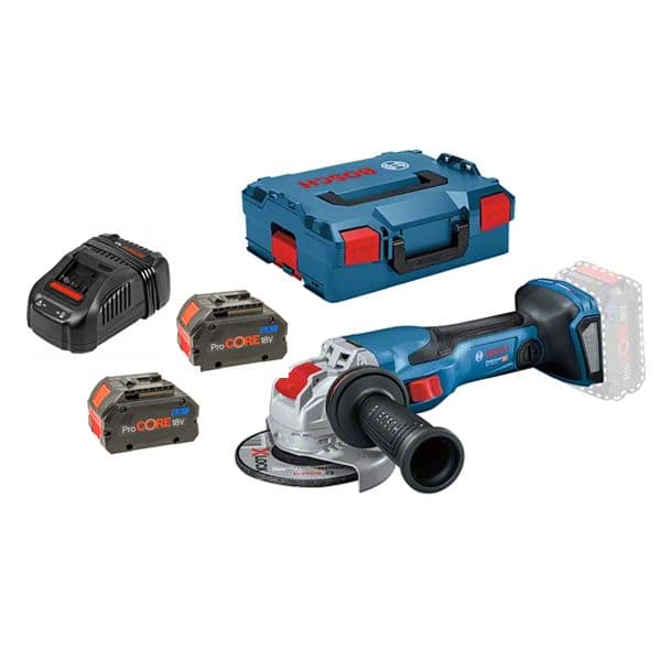 Bosch Rebarbadora 125mm 5,5 Ah Biturbo Gwx 18v-15 C - BS06019H6402