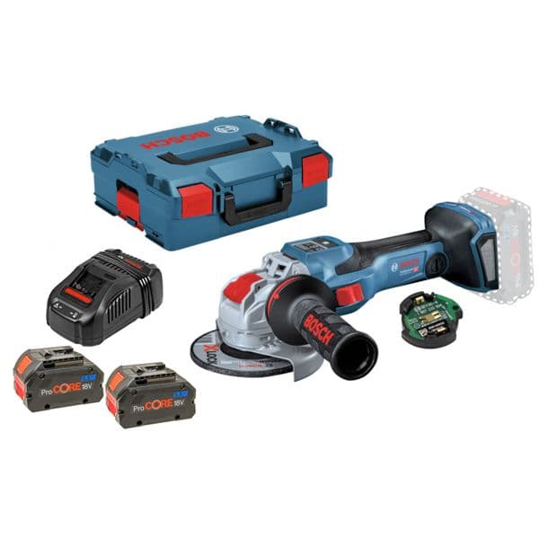 Bosch Rebarbadora 125mm 18v 5.5ah Biturbo Gwx 18v-15 Sc - BS06019H6502