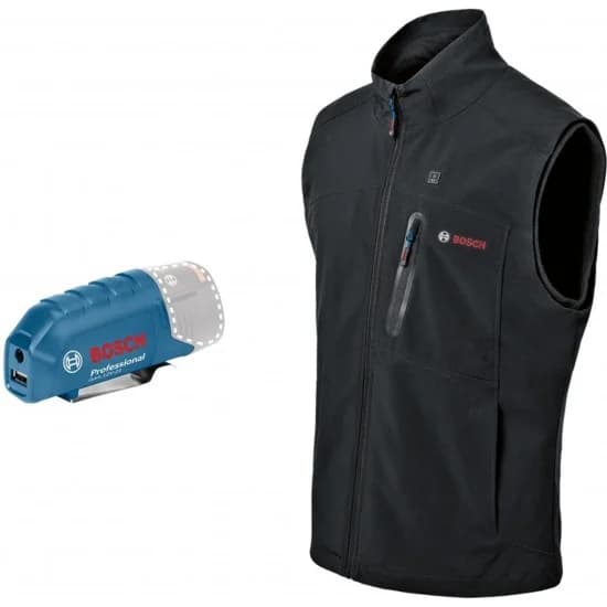 Bosch Professional Ghv 12+18v Xa Gaa 12v-21 Heated Vest Preto 2XL