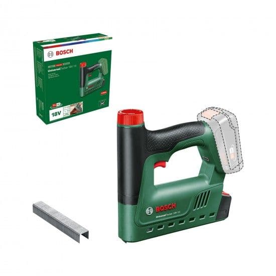 Bosch Grampeador Elétrico UniversalTacker 18V-14 Sem Fio Baretool