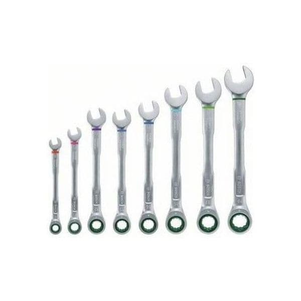 BOSCH Conjunto de 8 Chaves Combinadas com Catraca