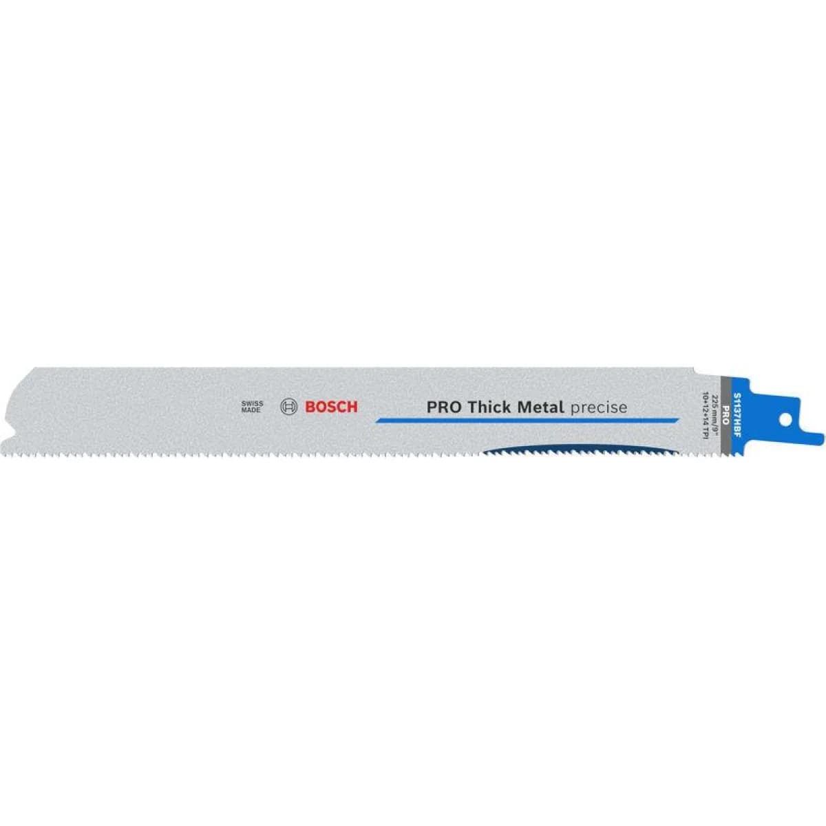 Lâminas de serrote elétrico, metal PRO Thick Metal precise S1137HBF Blade, 1.1 x 25 x 225 mm, 25 pcs refª 2608658999 BOSCH - 2608658999 - Ferramentaspro.pt