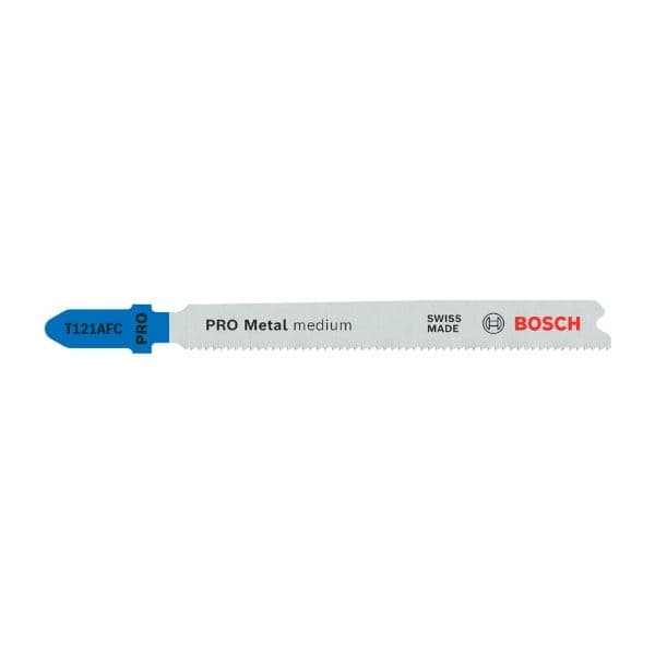 Bosch Lâminas de Serra Tico-tico PRO Metal Medium T121AFC 92 mm, 100 Unidades