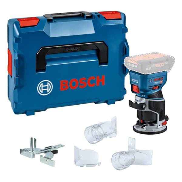 Bosch Minitupia / Fresadora de Cantos GKF 18V-8 Professional Solo 18V Sem Fios com L-Boxx 136