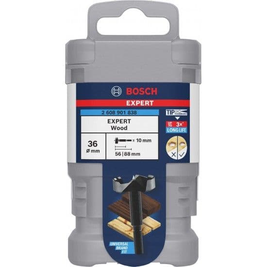 Broca EXPERT Wood Forstner, 36mm refª 2608901838 BOSCH