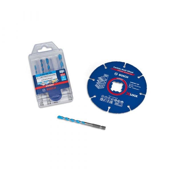 Bosch Cmw 125 Mm Hexagonal Set 9 Unidades Transparente