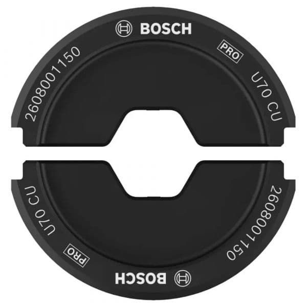 Bosch Matriz de Prensagem PRO U70 CU, 70 mm², Cobre