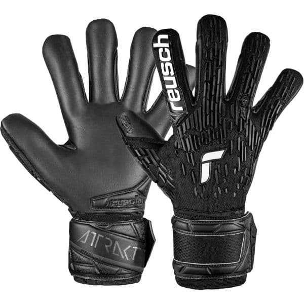 Reusch Luvas de Guarda-redes Attrakt Freegel Infinity Finger Support Goalkeeper Gloves 5470730-7700 8,5 Preto